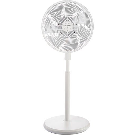 10W Rechargeable LED Fan (White)