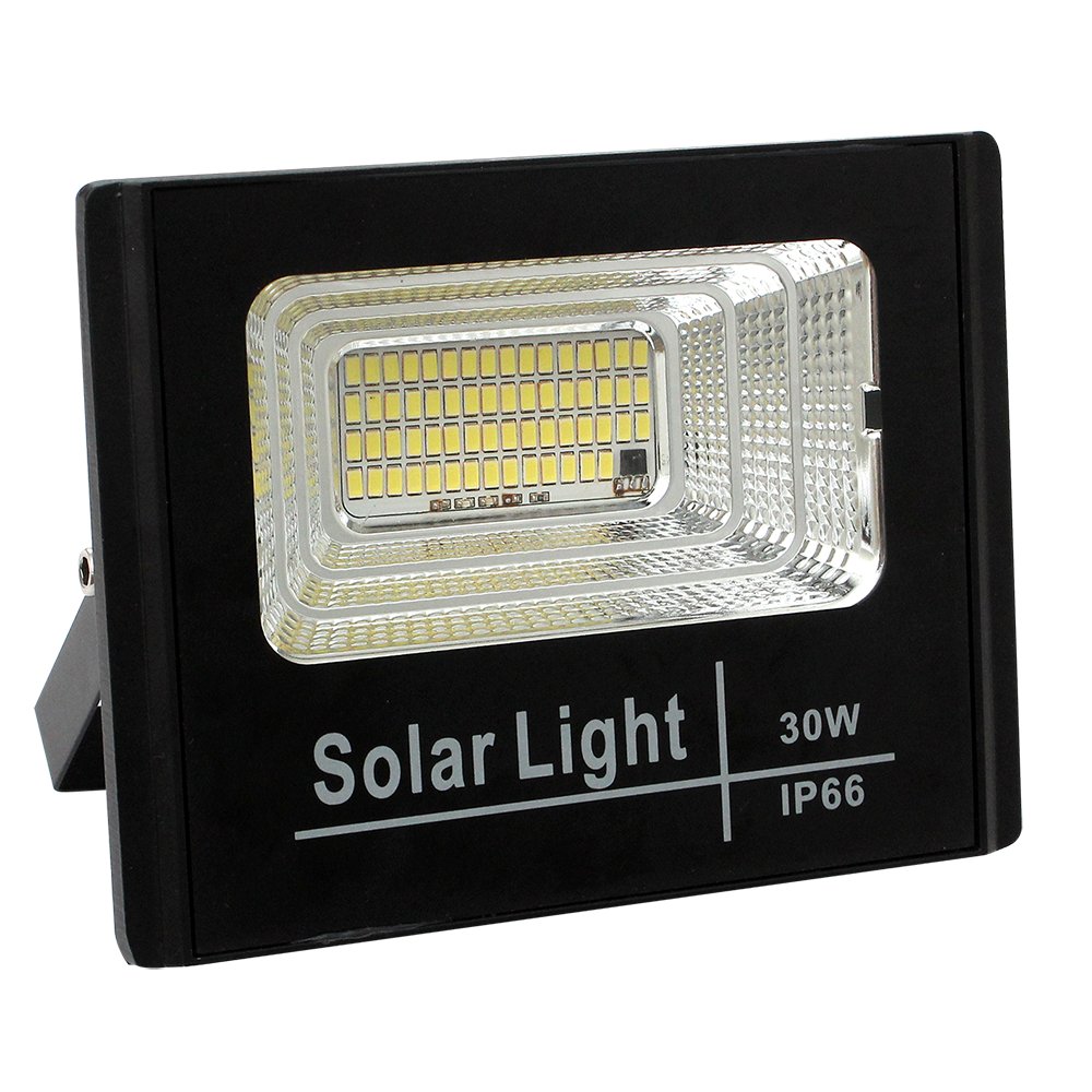 30W Solar Floodlights — Compact
