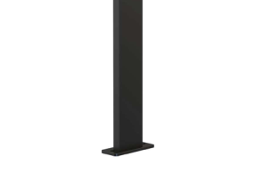 6W Solar Bollard with PIR (Black)